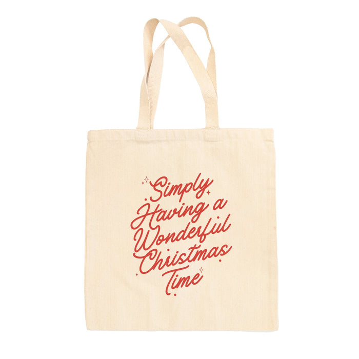 Simply Having A Wonderful Christmas Time Tote Bag Ivy + Cloth