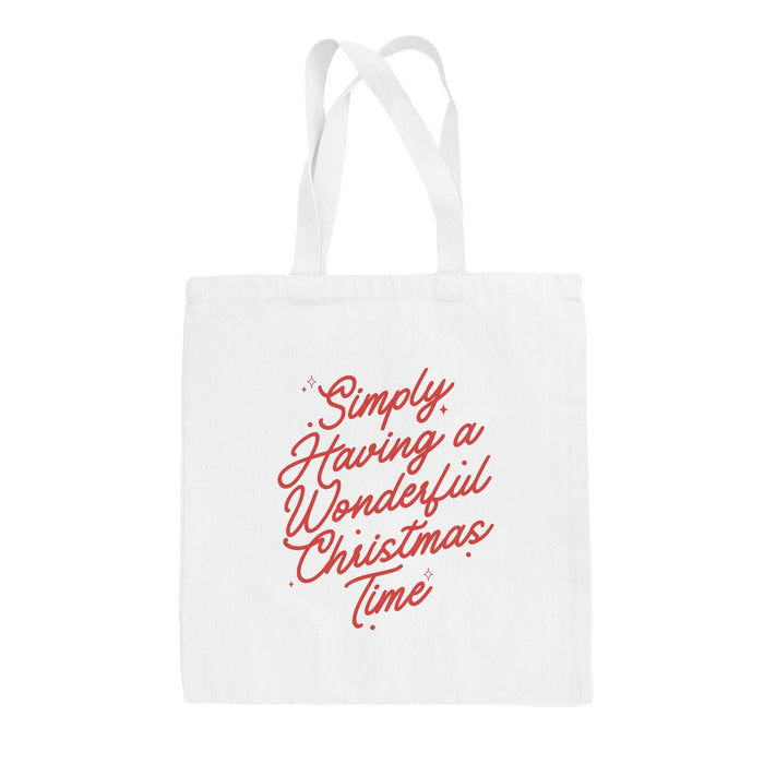 Simply Having A Wonderful Christmas Time Tote Bag Ivy + Cloth