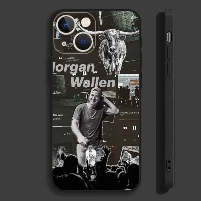 Singer Morgan W-Wallen Phone Case For iPhone PhoneShells