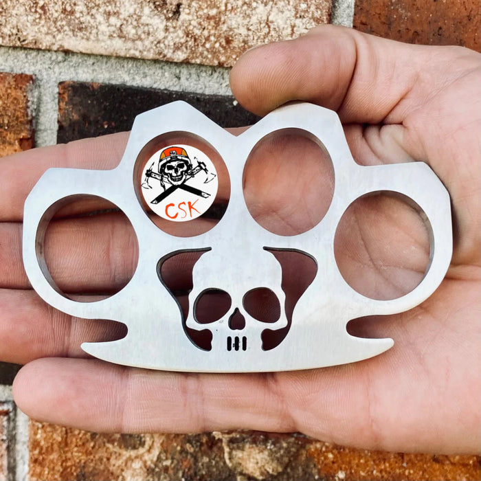 Skull 4 Finger Ring knuckle cskforged