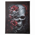 SKULLS N' ROSES - Canvas Poster 25x19cm Spiral USA