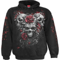 SKULLS N' ROSES - Kids Hoody Black Spiral USA