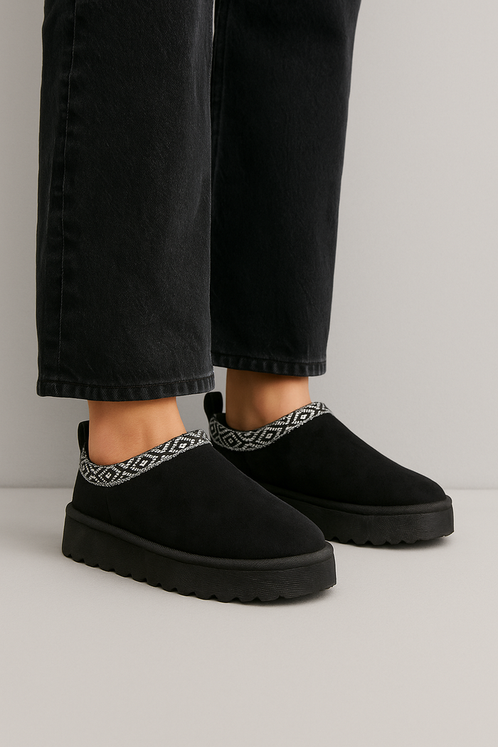 Slip-on Venezia nero - Vegan