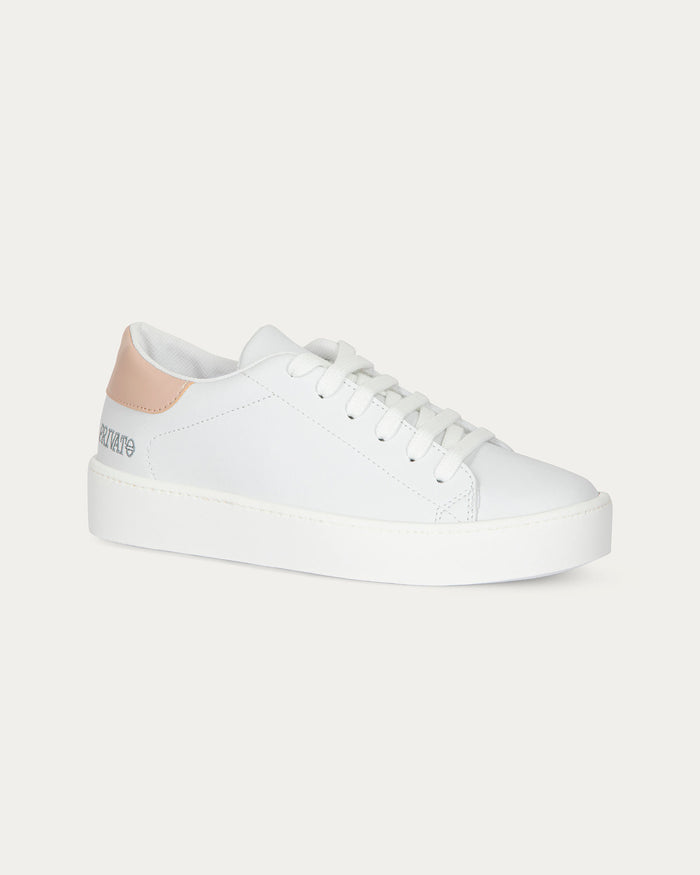 Sneakers Chiara Elisa bianco nude, vegane ecologiche