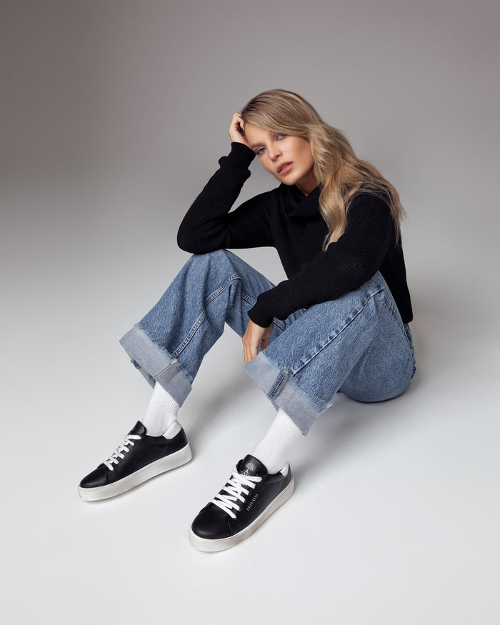 Sneakers Chiara Elisa nero, vegane ecologiche