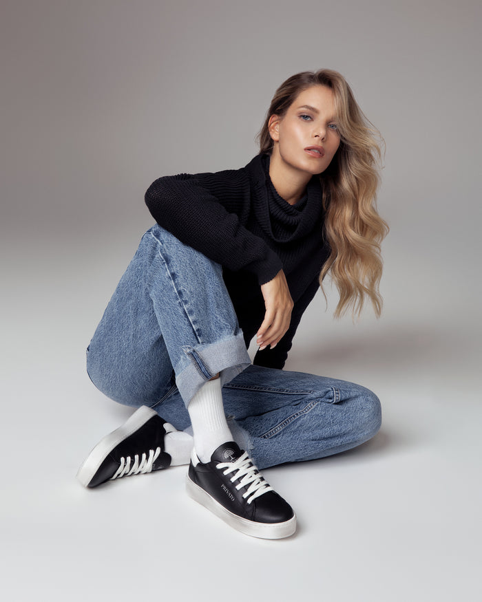 Sneakers Chiara Elisa nero, vegane ecologiche