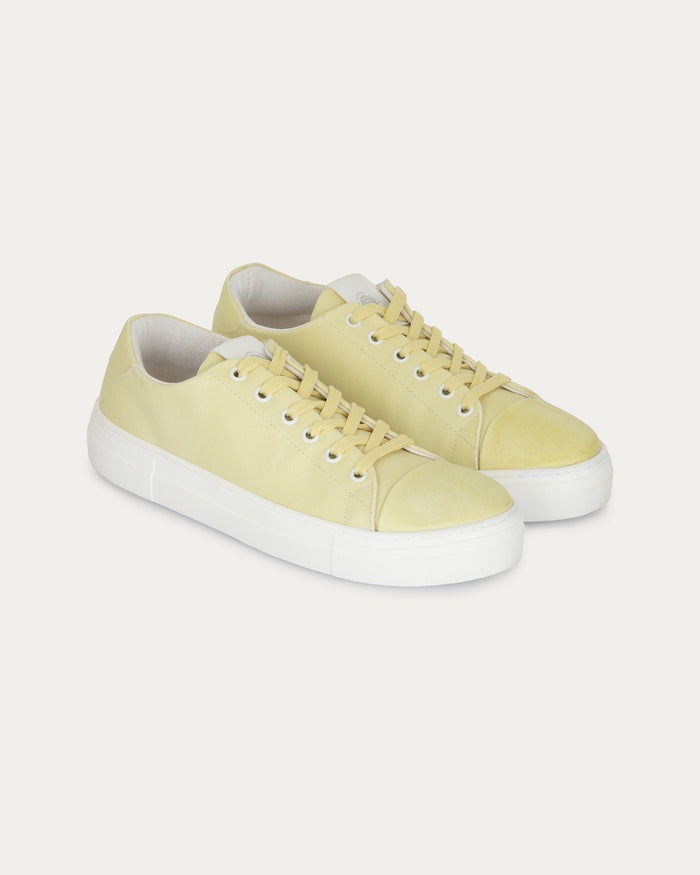 Sneakers Chiara Rita giallo, vegane ecologiche