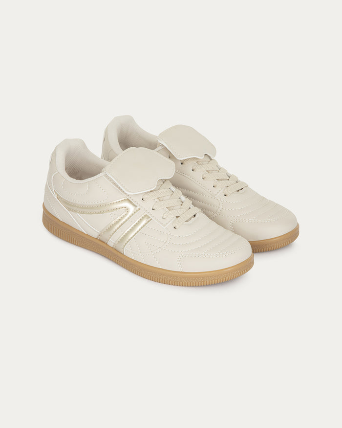 Sneakers Katia beige, vegane ecologiche