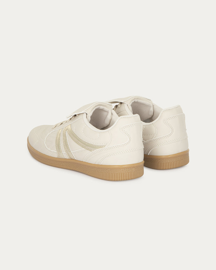 Sneakers Katia beige, vegane ecologiche
