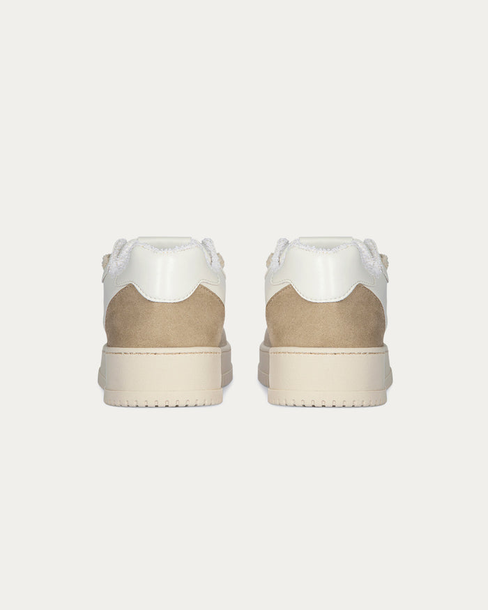 Sneakers Lauren bianco beige, vegane ecologiche