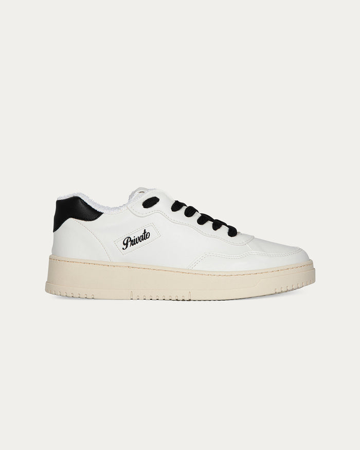 Sneakers Lauren bianco nero, vegane ecologiche