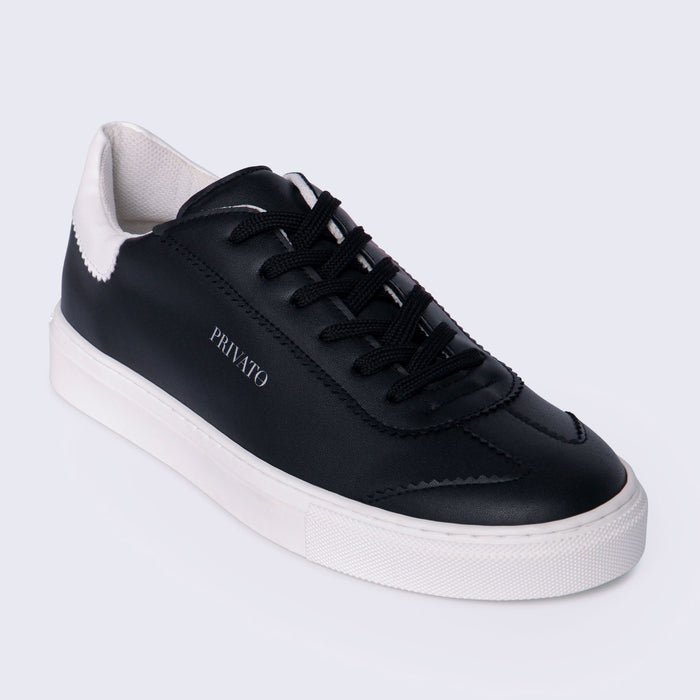 Sneakers uomo Kevin nere, vegane ecologiche
