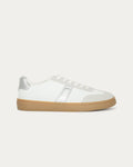 Sneakers Victoria bianco argento, vegane ecologiche