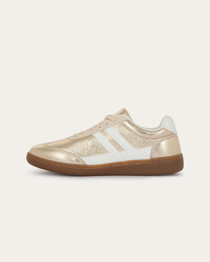 Sneakers Viky bianco platino, vegane ecologiche