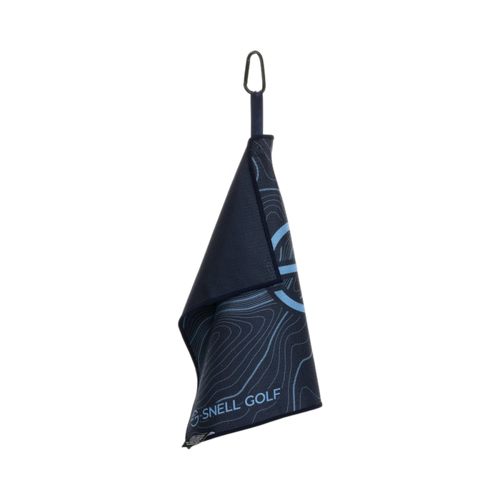 Snell Magnetic Performance Towel Towel Snell Golf Navy