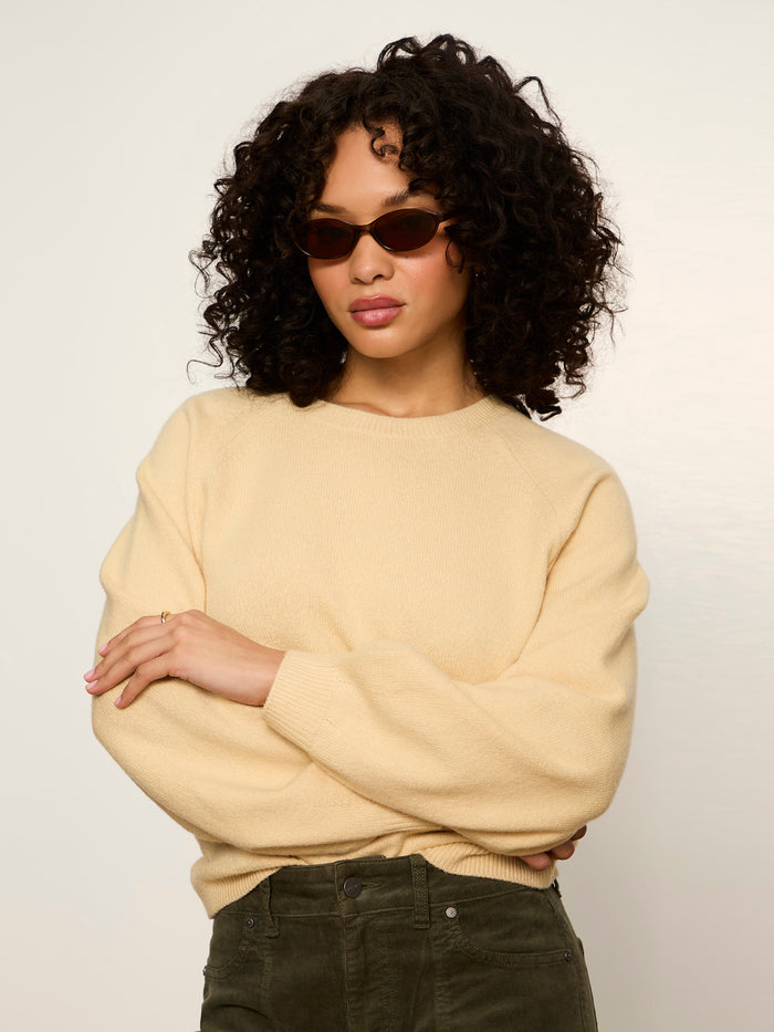 Soft Popover Sweater Light Goldie
