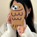 Soft Silicone Cartoon Cute Taiyaki Shockproof Phone Case PhoneShells