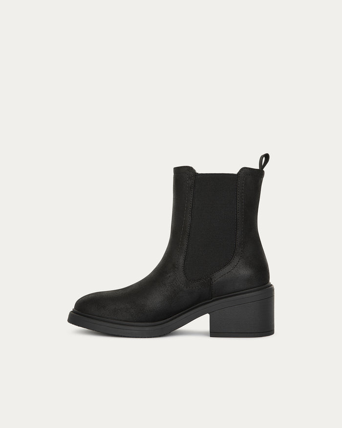 Stivaletti Chelsea neri - Vegani con elastico