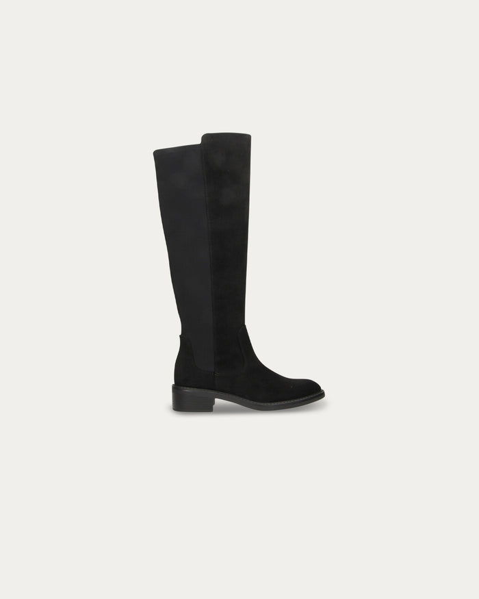 Stivali Stoccolma neri - Vegan con gambale elasticizzato
