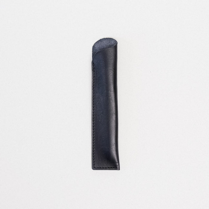 Leather Pen Sleeve for the Studio Fountain Pen in Black