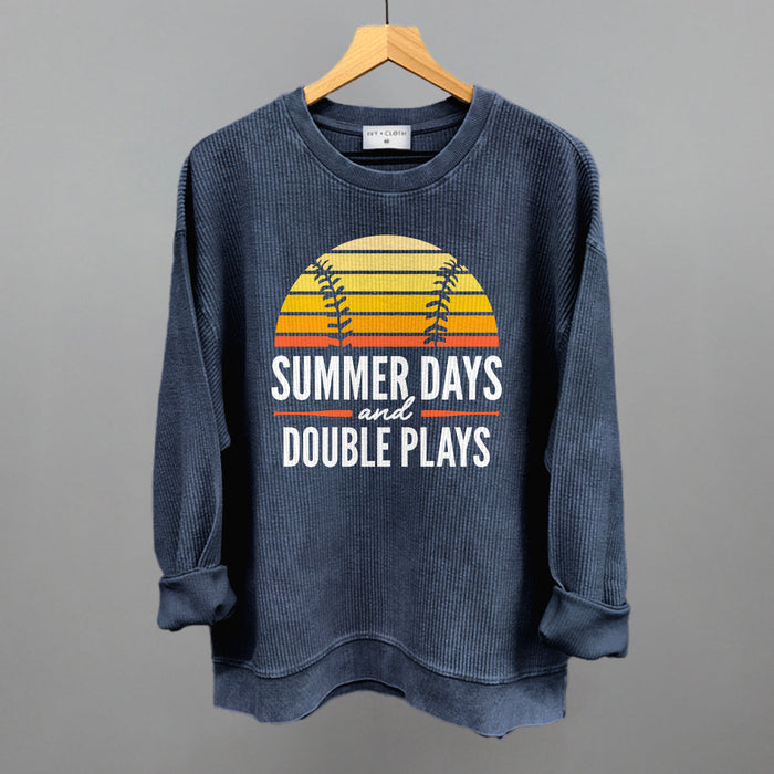 Summer Days and Double Plays Ivy + Cloth