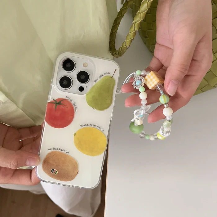 Summer Fruit Lemon Kiwi Pear Tomato Bracelet Phone Case PhoneShells
