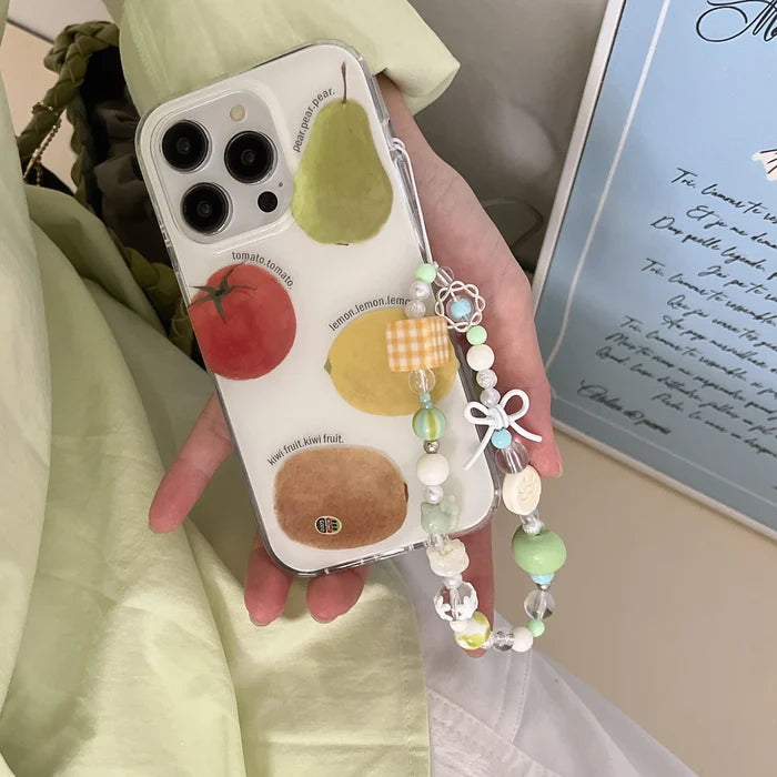 Summer Fruit Lemon Kiwi Pear Tomato Bracelet Phone Case PhoneShells