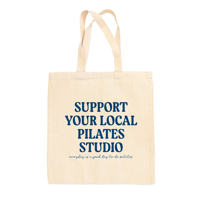 Support Your Local Pilates Studio Tote Bag Ivy + Cloth