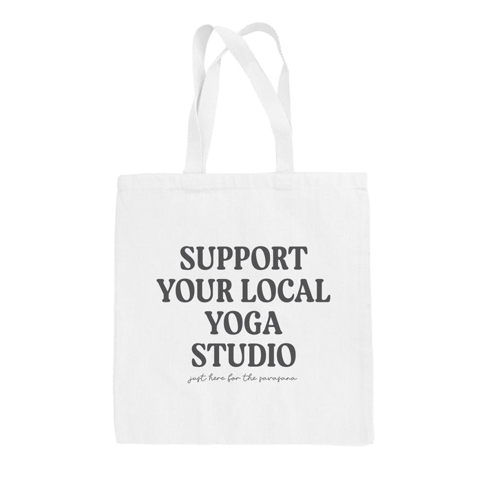 Support Your Local Yoga Studio Tote Bag Ivy + Cloth