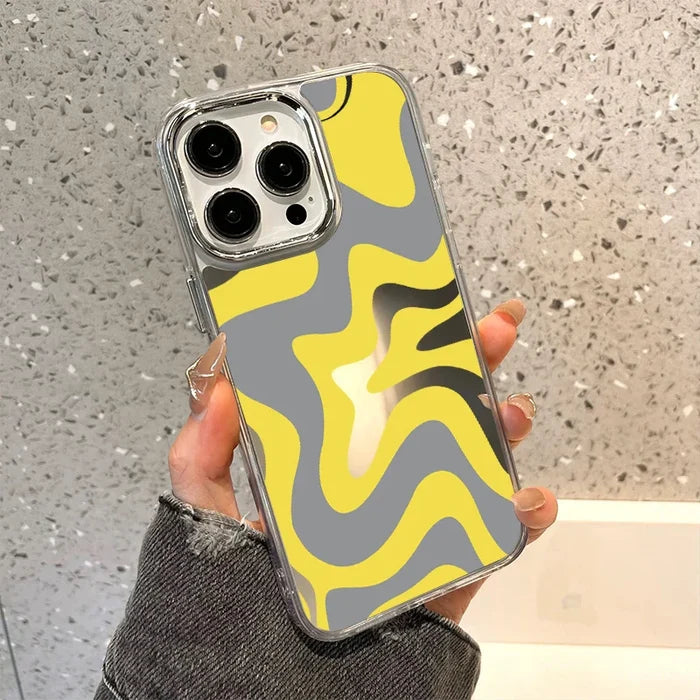 Swirl Pattern Mirror Phone Case PhoneShells