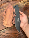 SYLO Crossed Piston 15-Knife Full Tang  Hand Forged J2 Steel SYLO Blade cskforged