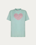 T-shirt con cuore Liberty of London acquamarina