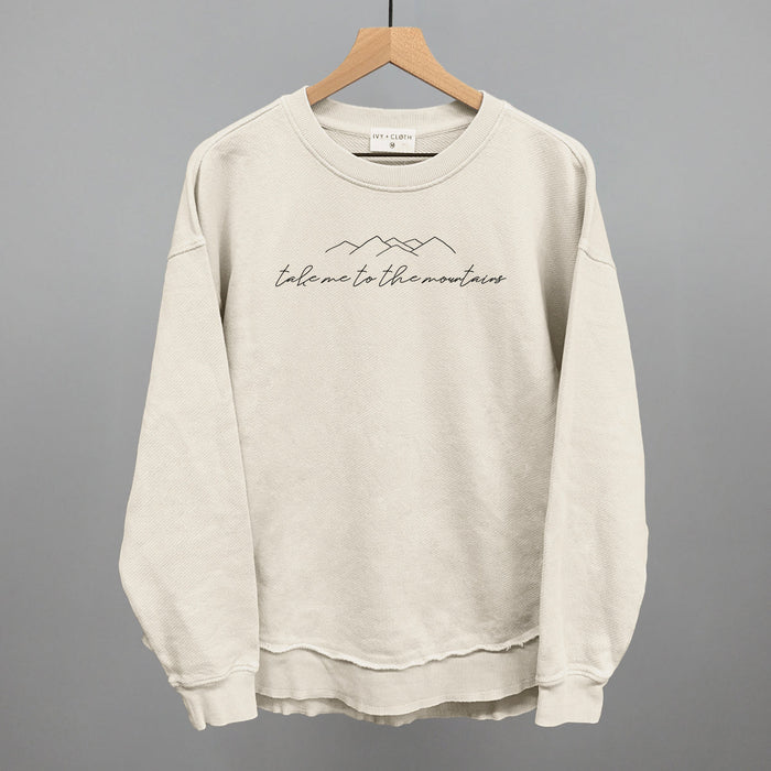 Oversized Terry Poncho / Tapioca / S