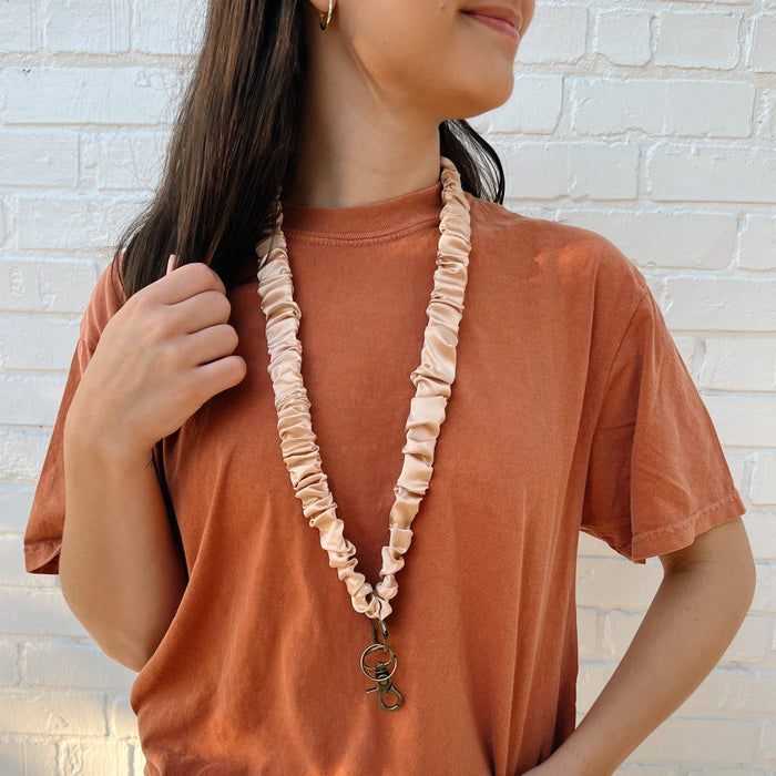 Tan Lanyard Ivy + Cloth