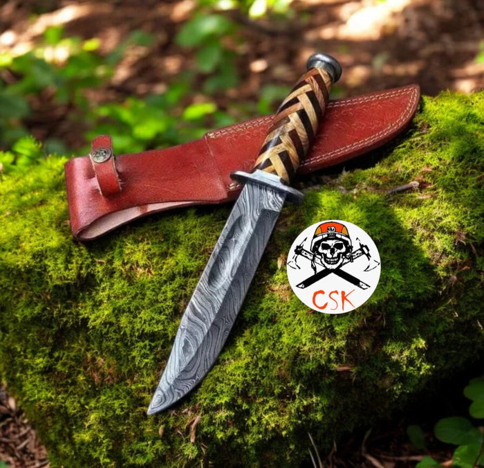 The Apex Predator Combat Hunter Knife – Precision for the Outdoors cskforged