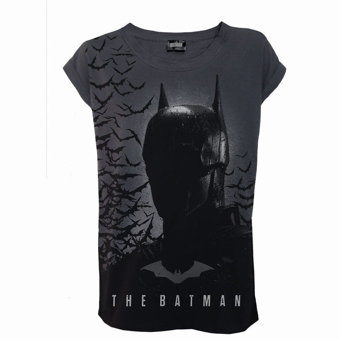 THE BATMAN - SHADOW BATS - AO Charcoal Turnup Sleeve Spiral USA