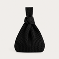 The Black Crochet Handbag A Bag Concept