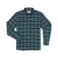 The Codfather green plaid long sleeve shirt by Poncho Outdoors