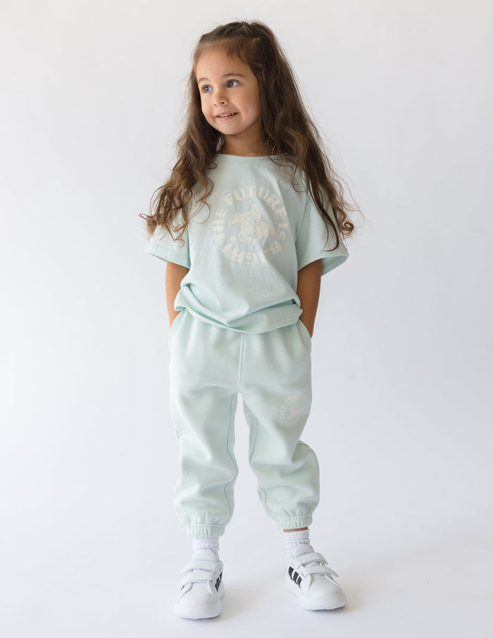 The Future Is Bright Kids Sweatpant Elevated Faith