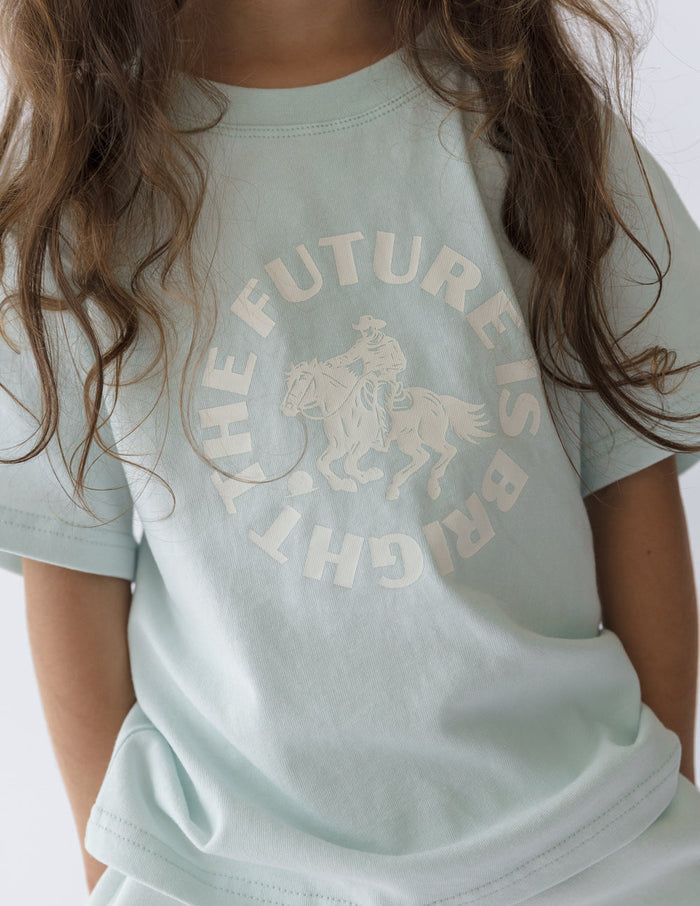 The Future Is Bright Kids Tee Elevated Faith