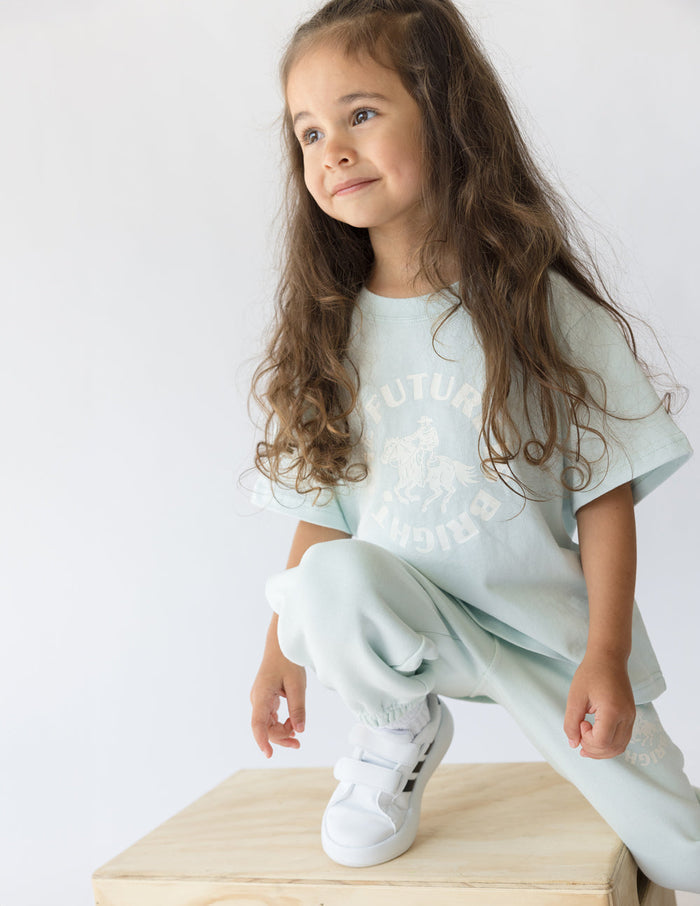 The Future Is Bright Kids Tee Elevated Faith
