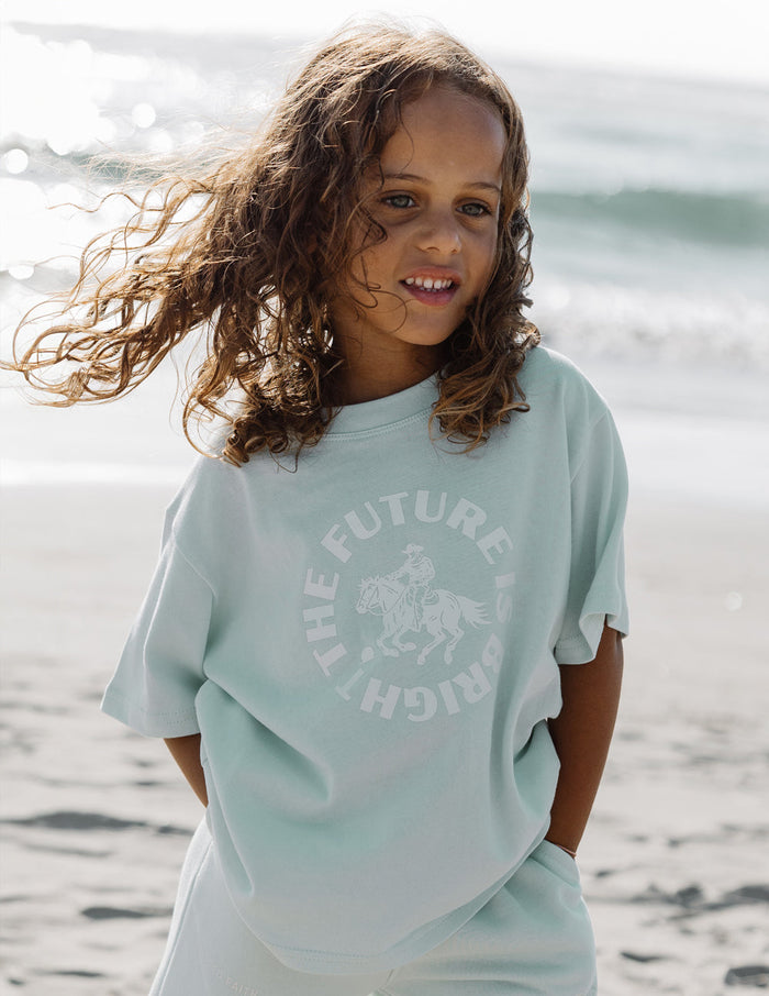The Future Is Bright Kids Tee Elevated Faith