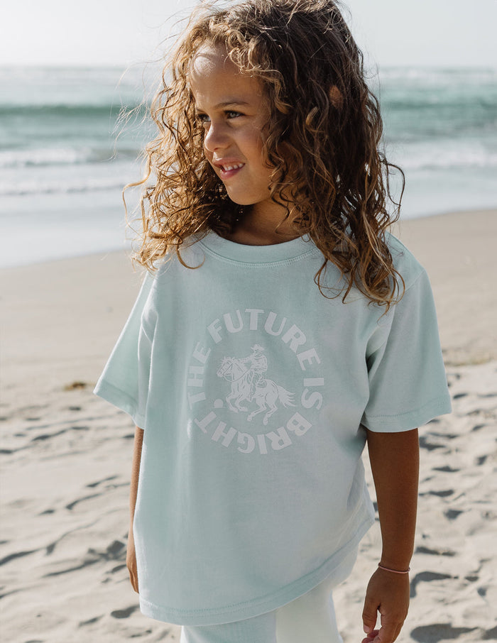 The Future Is Bright Kids Tee Elevated Faith