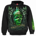 THE GREEN FAIRY - Hoody Black Spiral USA