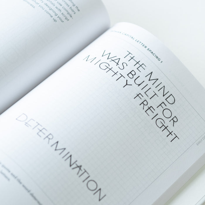 The Lost Art of Handwriting by Brenna Jordan - book internals sample.