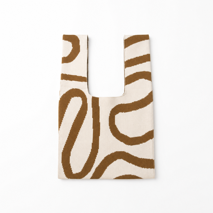 The Meander Beige Handbag A Bag Concept