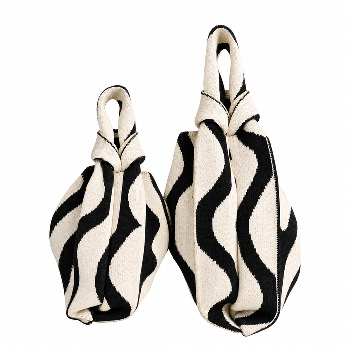 The Meander Black Handbag A Bag Concept