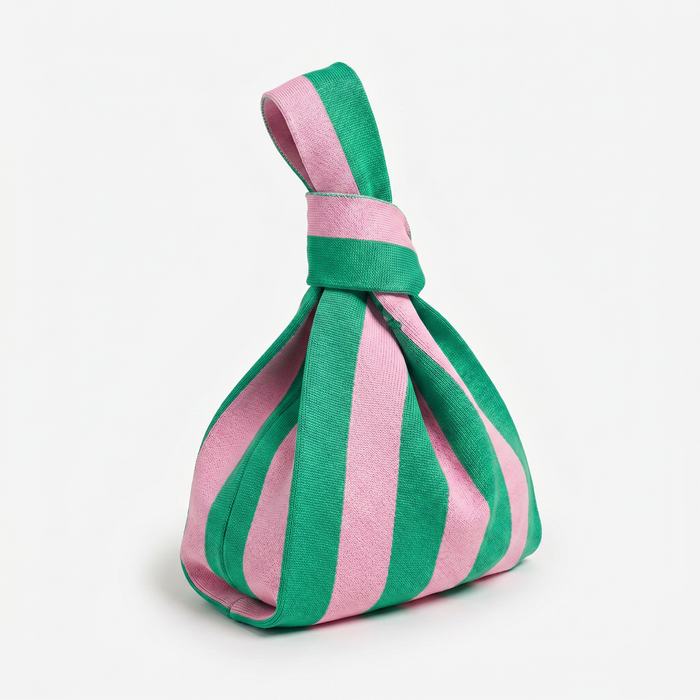 The Original Green & Pink Handbag A Bag Concept