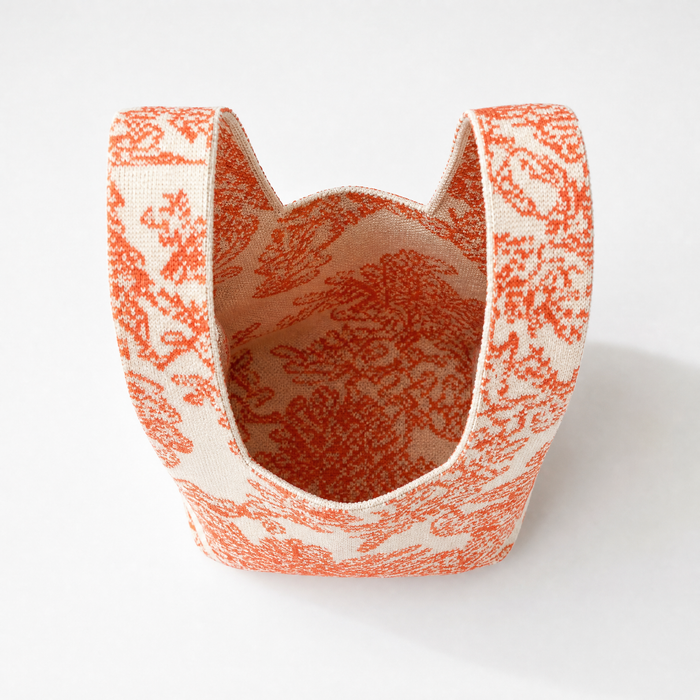 The Palm Beach Orange Handbag A Bag Concept