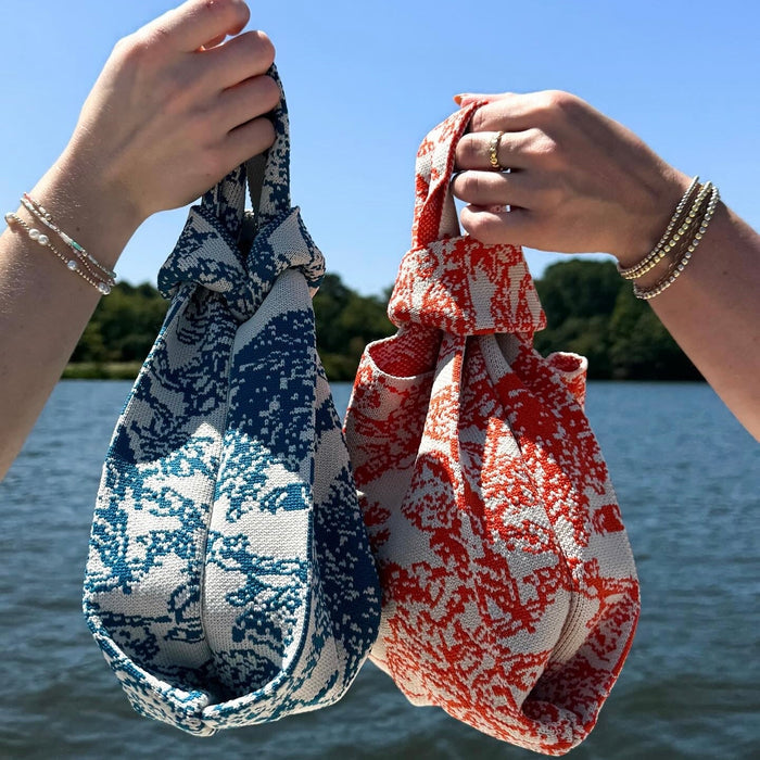 The Palm Beach Orange Handbag A Bag Concept